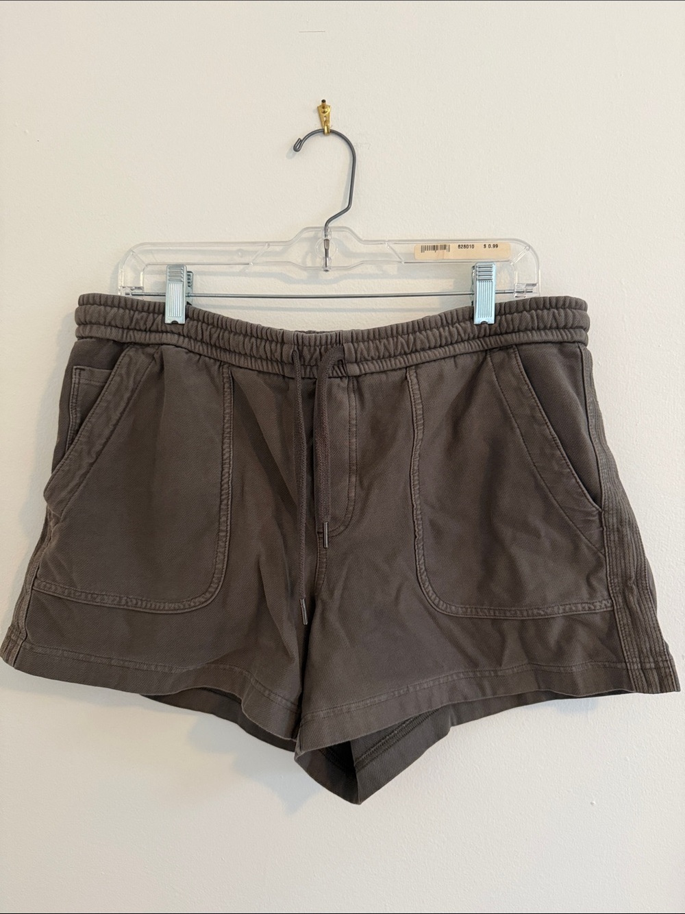 Athleta Gray Farallon Short Drawstring Athletic Shorts